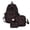 Wine-lhQhN, variant on RFQWOVSR Stylish 3-Piece Backpack Set for College and Travel