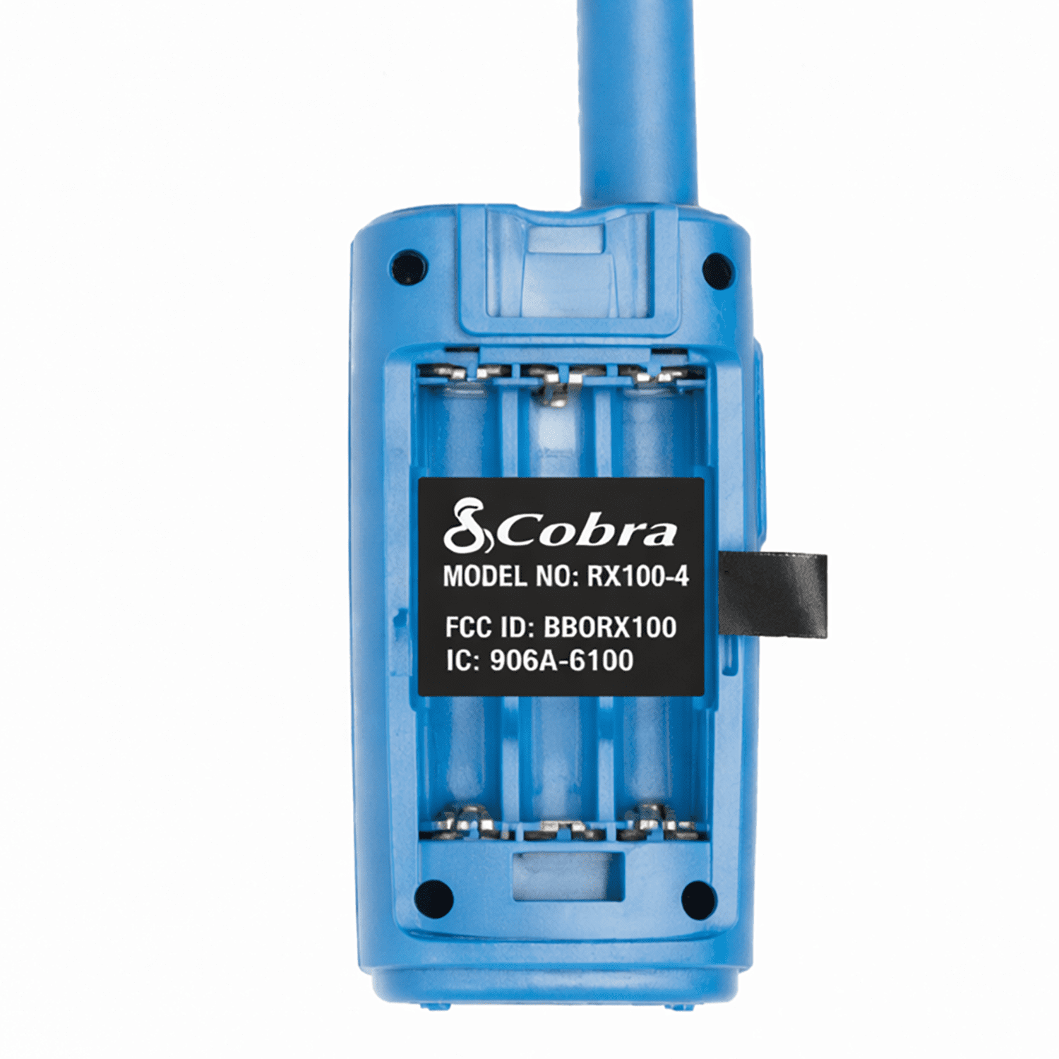 Cobra RX100 16-Mile Range Family Walkie Talkies (4-Pack) - 16-Mile-Long Range, Kid-Friendly Communication, 22 Channels, NOAA Weather Alerts, Call Alerts