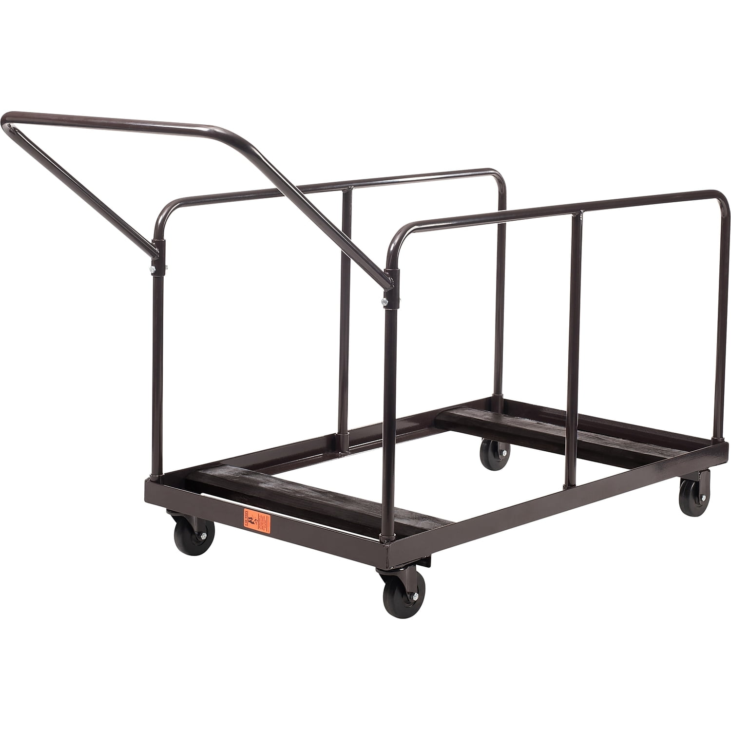 National Public Seating Dolly for Round and Rectangular Tables 660 lb. Capacity Brown (DYMU)