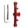 thumbnail image 2 of Vogacara RCGOFFLOW, carcasa de eje trasero mejorada de aleación de aluminio, carcasa de eje trasero Rc para carcasa de eje trasero 1/24 Rc Kits de construcción modelo Rojo, 2 of 6