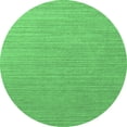 thumbnail image 1 of Ahgly Company Indoor Round Oriental Emerald Green Industrial Area Rugs, 3' Round, 1 of 4