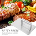 thumbnail image 3 of SKISUNO meat presser Stainless Steel Grilling Meat Press Home Cooking 1Set, 3 of 7
