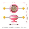 thumbnail image 2 of Juguete Para Gatos Con Ventosa, Tocadiscos, Palo Para Gatos Con Bola De Hierba Gatera, Juguete Divertido Interactivo Para Gatos Minnieouse PT002667-02, 2 of 6