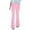 Pink, variant on Timegrad Womens Jean Pants High Waisted Bell Bottom Fall Fashion Classic Flare Denim Pants Solid Color