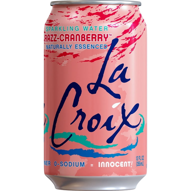 LaCroix, Sparkling Water, Razz-Cranberry 12pk/12 fl oz - Walmart.com