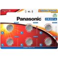 thumbnail image 1 of Panasonic CR2016 Piles en Forme de Pièce au Lithium 3,0 Volts Longue Durée, Résistantes aux Enfants, Standards, Bloc-Piles 6, 1 of 8