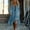 Navy, variant on Women's Lace Up V Neck Dress Long Sleeve High Low Irregular Hem Ruffle Trim Tiered Boho Midi Dress Gothic Western Fall Winter