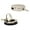 Polished Nickel, variant on Westbrass D50TP-07 Lever Assisted Replacement Trim for Cable Drive Bath Drain Waste & Overflow Assemblies, Satin Nickel