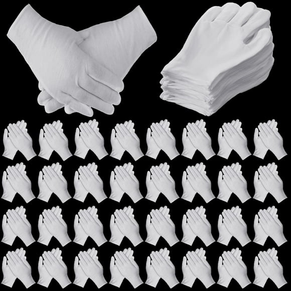 Guantes de algodón Funtery, 240 unidades, humectantes, para hombre y mujer
