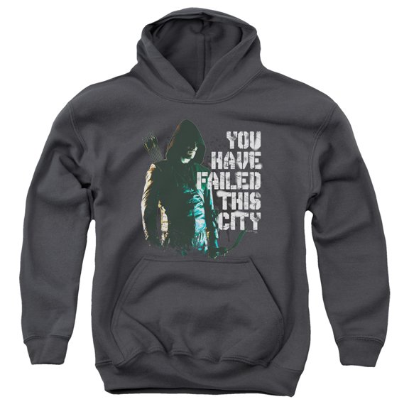 Arrow - You Have Failed - Youth Hooded Sweatshirt - Small