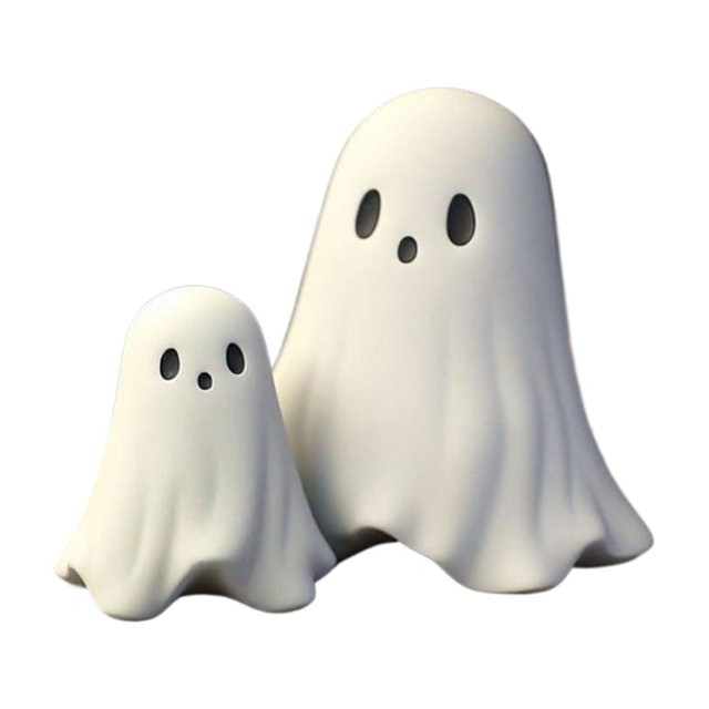 stanreset Indoor Ghosts Decor Charming Halloween Statues For Home Unique Ghosts Statue Playful Halloween 3
