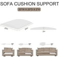thumbnail image 2 of 3 Pcs Couch Cushion Support for Sagging Seat 20 * 20 inches Curved high-Density Foam Supporter Board for Furniture Seats Under Cushions Sag Repair (White), 2 of 13