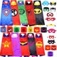 thumbnail image 2 of Juego de pulsera de máscara de capa de superhéroe de 10 piezas de vestir para niños de 3 a PHIMAS PHIMAS, 2 of 2