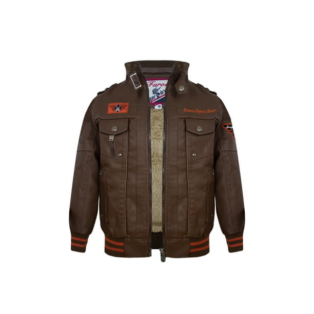 CHAMARRA DE VINIPIEL PARA NIÑO Furor 314552 Bodega Aurrera en línea