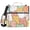 Cute Pastel Cats, variant on 3 Ring Zipper Binder with Shoulder Strap Waterproof Trapper Keeper 2 Inch D-Ring 500 Sheets Capacity Cute Pastel Cats