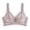 Pink, variant on Seamless Lace Bras for Women Plus Size Wirefree Comfortable Mesh Full Coverage Push Up Padded Smoothing Everyday Bralettes Bra,Beige,34 B