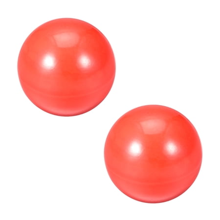 2 Pcs Thermoset Ball Knob M12 Female Threaded Machine Handle 40mm Dia. Red