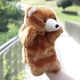 thumbnail image 4 of Adorable oso de zoológico marioneta de mano de peluche amigos animales marionetas educativas muñecos de oso (marrón) BRILLAR Rojo Verde, 4 of 5
