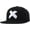 Black White, variant on Unisex Snapback Hats, Adjustable Embroidered Dad Hat Flat Bill Baseball Cap for Men Women
