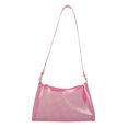 thumbnail image 2 of Bolsa vagabundo de moda para mujer, transparente de PVC para axila, sencillo para regalo (rosa) Sywqhk Para Estrenar, 2 of 2