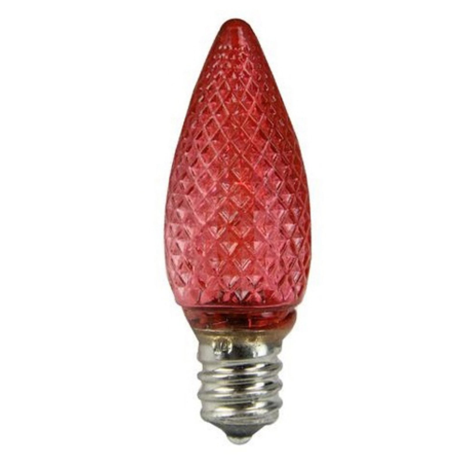 Northlight Faceted LED C Christmas Replacement Bulbs Set of 25