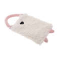 thumbnail image 1 of Organizador de caja de pañuelos para automóvil Unique Bargains, caja de pañuelos de peluche de cachorro esponjoso 9.84"x7.09"x1.97" blanco y rosa 1 pc, 1 of 6