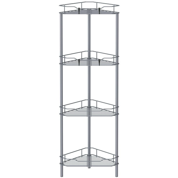 Organizador de Ducha de 4 Niveles HuggieGems Gris Oscuro