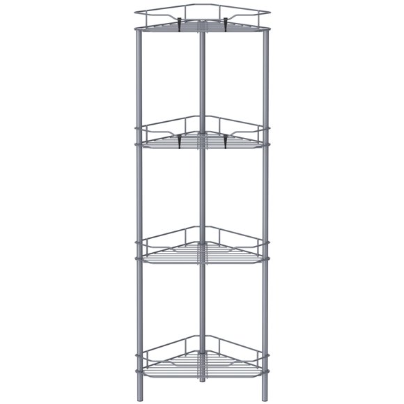 Organizador de Ducha de 4 Niveles HuggieGems Gris Oscuro