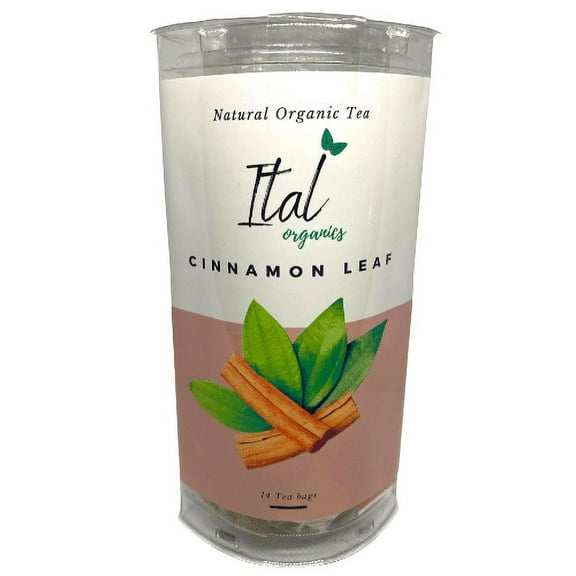 Ital Organics 100% Organic Cinnamon Leaf Herbal Tea, 14 Tea Bags