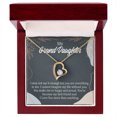 thumbnail image 1 of To My Granddaughter You Make Me Forever Necklace w Message Card, 1 of 8