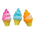 thumbnail image 2 of 3 Piezas Juguetes Antiestrés Squeezing Helados Fidget Sensitivo Función Interactiva Material Goma PP Suave Adecuado para Regalo Decoración de Fiestas Niños Adultos 6cmx6cmx8.5cm, 2 of 9