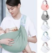Waroomhouse Infant Carrier Sling Comfortable Ergonomics Uterine Design Adjustable Baby Breast-feeding Swaddle Wrap for Gift