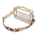 thumbnail image 3 of Bolso bandolera transparente de PVC para mujer, bolso de mano portátil con correa de hombro ajustable para conciertos, eventos deportivos, parques, color caqui., 3 of 14