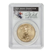 2013 $50 Gold Eagle PCGS MS70 Diehl Label U.S. Mint Coin