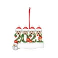 thumbnail image 2 of Fiudx Adorno Navideño Personalizado, Decoración Navideña de Pvc, Diseño Familiar Personalizable, Material Duradero, Ideal para Colgar En El Árbol, Ideal para Regalar, Tamaño 10 Cm, Edición 2021, 2 of 6