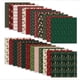 thumbnail image 5 of Toystoory Juego de 24 hojas de papel para álbumes de recortes, cartulina con estampado floral bohemio para manualidades, 30 x 30 cm Artesanía PAD2077-12, 5 of 6