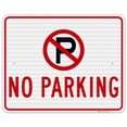 thumbnail image 1 of No Parking Symbol Sign, 24x30 Reflective Aluminum EGP, 1 of 1