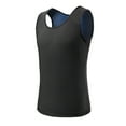 thumbnail image 3 of Men Sweat Sauna Shaper Vest Stretchable Bodycon Yoga Running Gym Compression Shapewear, 3 of 8