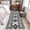 grey, variant on Sage Green Boho Runner Rug 2x6 FT,Non Slip Hallway Rugs,Southwestern Ethnic Aztec Retro Geometric Washable Soft Floor Carpet Throw Runner Carpet Long Rugs for Entryway Kitchen Bedside Sliding Door