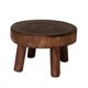 thumbnail image 1 of Madera maciza, Mini soporte para maceta, taburete de madera maciza, soporte redondo para maceta El 14x6x9cm kusrkot Soporte portátil para macetas, 1 of 8