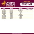 thumbnail image 2 of Metrix Premium Chassis Parts - Front Lower Ball Joint Fits 12-18 Chevrolet Aveo (Mexico), 06-11 Aveo5, 04-11 Aveo, 09-10 Pontiac G3, 09 G3 Wave, 07-08 G3 (Mexico), 05-08 Wave, K500034, Made in Europe, 2 of 6