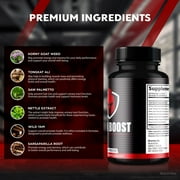 (3 Pack) Titan Boost - Titan Boost Pills Capsules, Titan Booster Power Official Formula, Titan Boost Reviews, with Saw Palmetto, Tongikat Ali, Wild Yam (180 Capsules)
