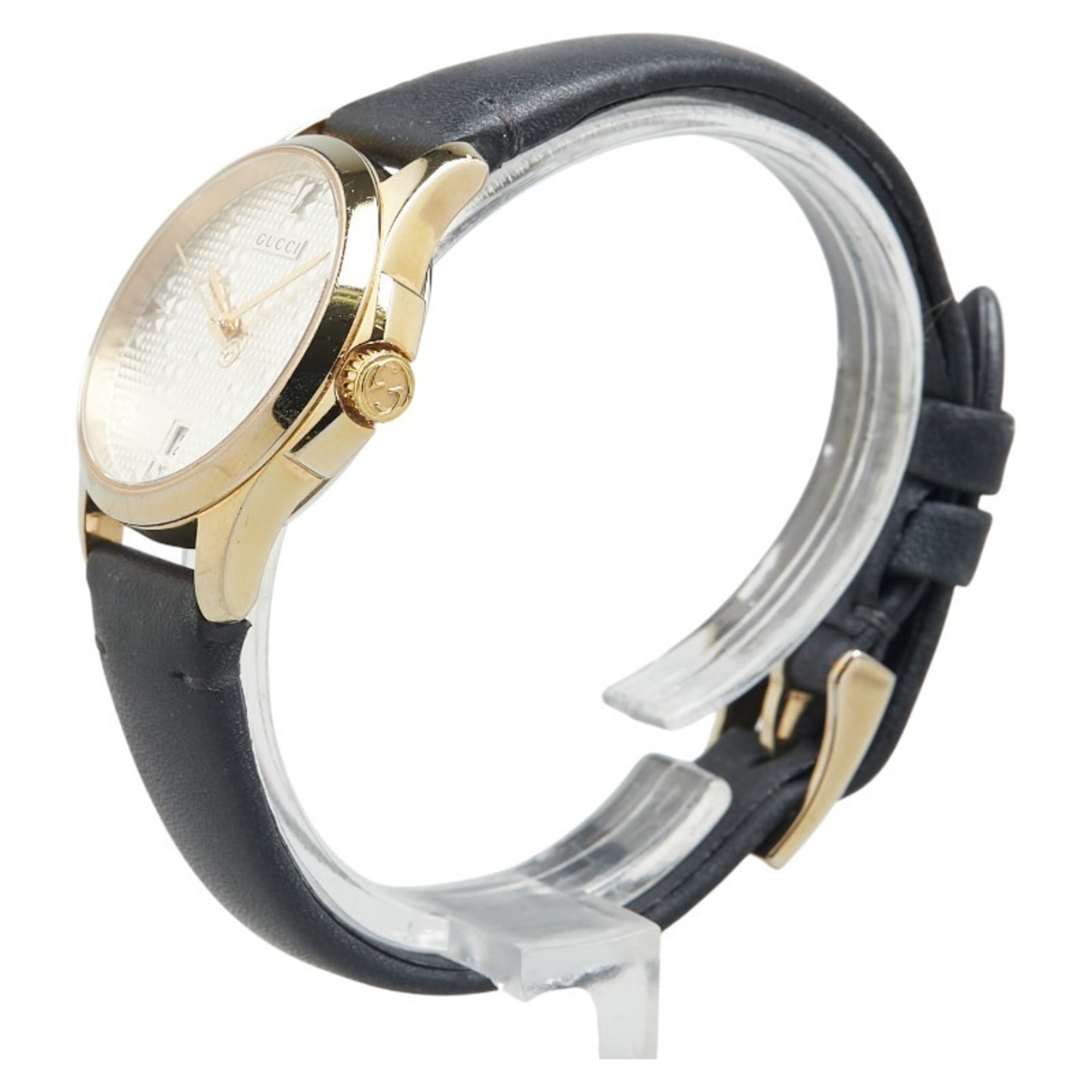 Gucci G-Timeless Silver Dial 27mm Steel Women Watch YA126576A $1150 #GW 126 e4adaaeb-f2e1-421b-8df4-  main image 2