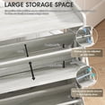 thumbnail image 4 of VEANERWOOD Shoe Storage Cabinet with 3 Flip Drawers & Metal Legs for Entryway, Narrow Shoe Rack Cabinet, Beige, 4 of 7