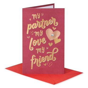 American Greetings Romantic Valentine's Day Card for Partner (Favorite Place)