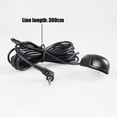thumbnail image 6 of Joernso Car Microphone Mono Bluetooth-compatible Calling External 3.5mm Jack Auto Mini Clip Wired Audio Microphone for DVD, 6 of 7