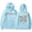 Blue1, variant on Tanghaowl Women Sweatshirt Autumn Winter Reversible Printed Casual Hoodie with Two-Sided Design and Cozy Warm Material Purple XL