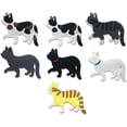 thumbnail image 1 of Cat Fridge Magnets Refrigerator Magnets Hook Clips Office Magnets for Whiteboard, Refrigerator, Map and Calendar(#8), 1 of 5