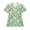 Cute Corgi, variant on Womens V Neck Scrub Tops Short Sleeve Medical Nursing Stretchy Shirts Size M Cozy with 2 Pockets Nurse Working Scrub T Shirt, Cute Corgi Floral