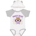 thumbnail image 3 of Inktastic Mardi Gras Time Party Mask Boys or Girls Baby Bodysuit, 3 of 5